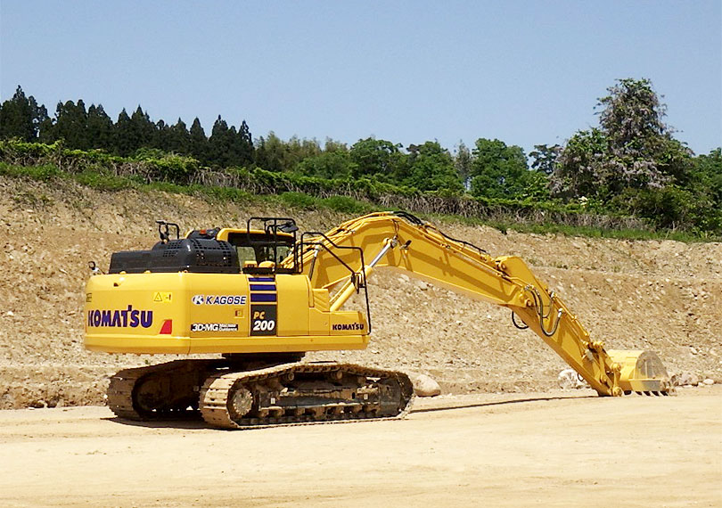 0.7㎥級バックホウ